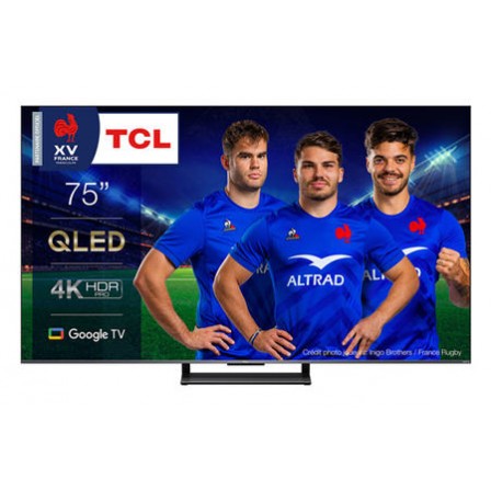 QLED 4K 189M 75C735 GOOGLE TV TCL OFFRE 200€  30 09 2023