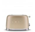 GRILLE PAIN TSF01CHMEU 2*TRANCHE OR MAT SMEG