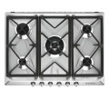 PLAQUE SR975XGH 5*GAZ VICTORIA 70CM INOX SMEG