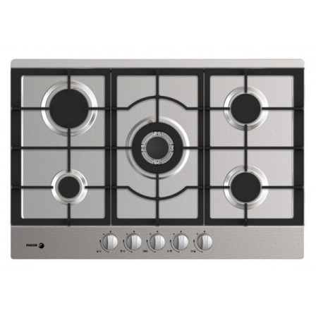 PLAQUE FAG6650X 5*GAZ 75CM INOX FAGOR