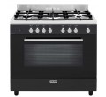 CUISINIERE GE960CVBK2 5*GAZ 90CM MULTI CATA NOIR A GLEM