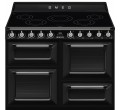 INDUCTION TR4110IBL2 5*ZONE 2*FOUR 110CM A NOIRE SMEG