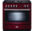 PIANO CUISSON PROP90FXPDFCY C 90CM PYRO ROUGE AIRELLE FALCON
