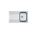 EVIER 005665 SPARK SKL611-86 1*CUVE INOX DEKOR FRANKE