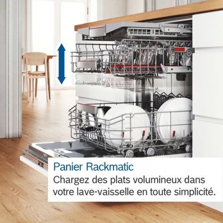 L VAISSELLE SMS25KW09F 5P 46DB 13*C 9 5L BLANC POLY E BOSCH