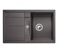 EVIER 518870 METRA 45S 1*CUVE GRIS ROCHER BLANCO