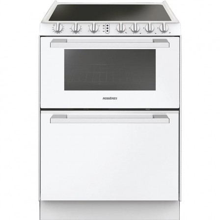 VITRO TRV60NORB 1 TRIO 4*RADIANT FOUR MULTI EMAIL 38L L VAISS 6*C 60CM BLANC A ROSIERES