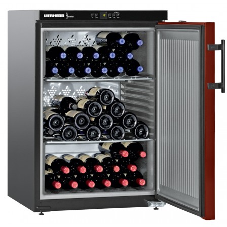 CAVE WKR181126  66*B VIEILLISSEMENT 60CM BORDEAUX NOIRE E LIEBHERR OP