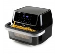 FRITEUSE AIR FRYER DO544FR  10L DIVISABLE 1800W AIR CHAUD NOIR DOMO