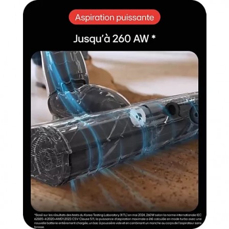 BALAI A9K-PRO2N 25 2V 2*BATTERIES 3*BROSSES INVERTER NOIR LG OFFRE 60€  23-07