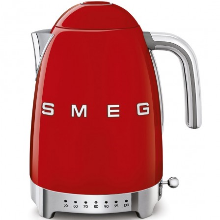 BOUILLOIRE KLF04RDEU 1 7L THERMOSTAT ROUGE SMEG