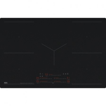 INDUCTION TK85IM30IZ 5*ZONE DONT 2*MULTI 7 4*KW 77CM SAPHIRMATT NOIR AEG OFFRE 100€ 