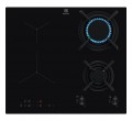 INDUCTION KDI640713K 2*ZONE + 2*GAZ NOIR ELECTROLUX