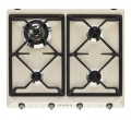 PLAQUE SR964PGH 4*GAZ CREME SMEG