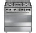 CUISINIERE BG91CTX2 5*GAZ 90CM MULTI CATA A INOX SMEG