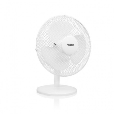 VENTILATEUR VE5724 TABLE 30CM BLANC TRISTAR