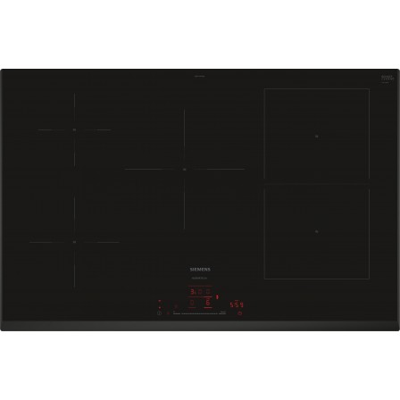 INDUCTION ED851HWB1M 5*ZONE DONT 1*FLEX 7 4*KW 80CM NOIRE SIEMENS EXTRAKLASSE OFFFRE 100€