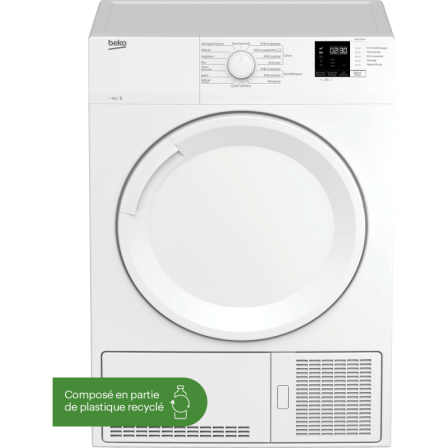 S LINGE DB8112PA0W 8*KG CONDENSEUR B BEKO