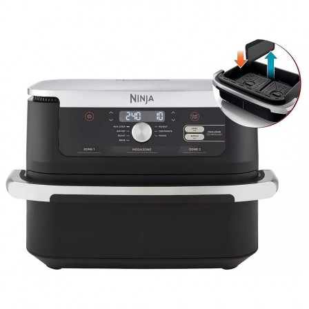 FRITEUSE AF500EU SANS HUILE 10 4L FOODI FLEX NINJA OP