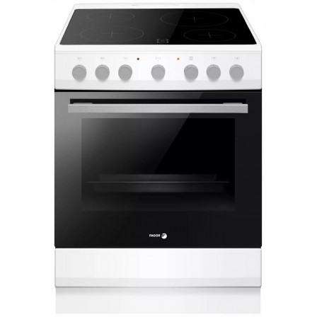 CUISINIERE FACV3004B 4 RADIANT  CATA 60CM BLANCHE A FAGOR