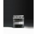 CUISINIERE SCB92PN8 5*GAZ 90CM MULTI PYRO NOIR SMEG