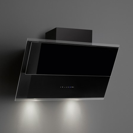 HOTTE VERSO NRS1420 131869 800M3 85CM INCLINEE NOIR A FALMEC 