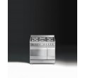 CUISINIERE SCB92PX8 5*GAZ 90CM MULTI PYRO INOX SMEG
