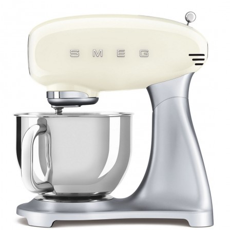 ROBOT SMF02CREU 4 8L BOL INOX CREME SMEG OFFRE 50&euro; 24 12 25