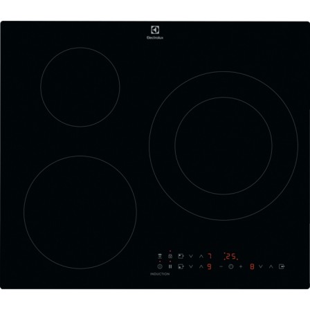 INDUCTION IDE6342KC 3*ZONE 7 2*KW CONNECTEE H2H  NOIR ELECTROLUX 
