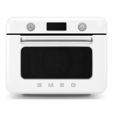 MINI FOUR COMBIN&Eacute; VAPEUR POSE LIBRE COF01WHEU  SMEG