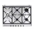 PLAQUE SRV575GH5 5*GAZ 70CM INOX SMEG OP