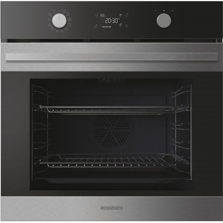 FOUR RO6H5TB3YTX  MULTI  PYRO 78L T BROCHE INOX NOIR A++ ROSIERES 