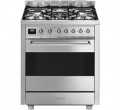 CUISINIERE C7GPX9 5*GAZ 70CM MULTI PYRO A INOX SMEG