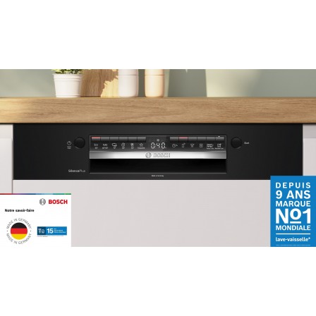 INTEGRABLE SMI4HCB07E 6P 42DB 14*C 9L NOIRE  C BOSCH 