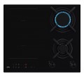 INDUCTION HDB95623NB 3*ZONE + 2*GAZ 90CM NOIR AEG