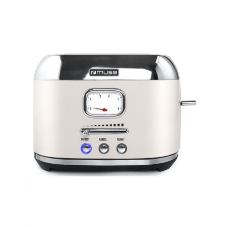 GRILLE PAIN MS120SC 2*FENTE 1000W CREME MUSE