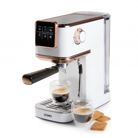 EXPRESSO DO746K 20*BAR EXPRESSO-DOSETTE TYPE NESPRESSO  BLANCHE  DOMO