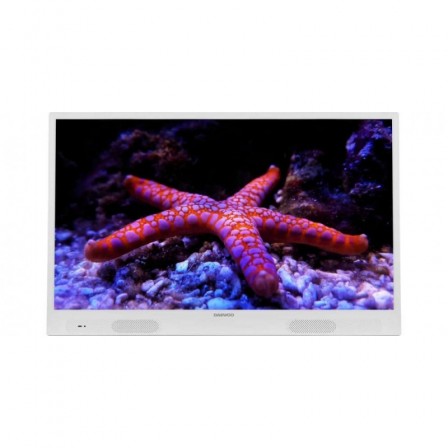 LED 80CM  32DMD22HW HD  ANDROID  PORTABLE  4H ET 220VSUR BATTERIE BLANC E DAEWOO