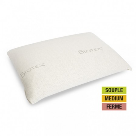 OREILLER MEMOTRADI 70X45 MOUSSE VISCO RICIN  BIOTEX
