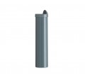 LOT 4*PIED N&deg;3 22*CM CYLINDRIQUE CADRE METAL GRIS EBAC
