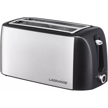 GRILLE PAIN 519010 2 FENTES EXTRA LONGUES 1400W LAGRANGE 