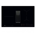 INDUCTION ASPIRANTE TH84CB03CB 4*ZONE BRIDGE 80CM NOIR AEG 